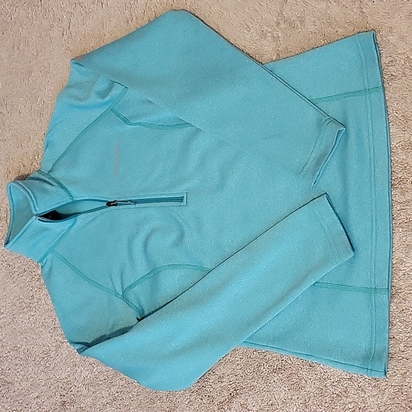 Eddie Bauer Tops - EDDIE BAUER WOMEN'S  FIRST ASCENT COLLECTION QUARTER NECK ZIP PULLOVER.....SMALL